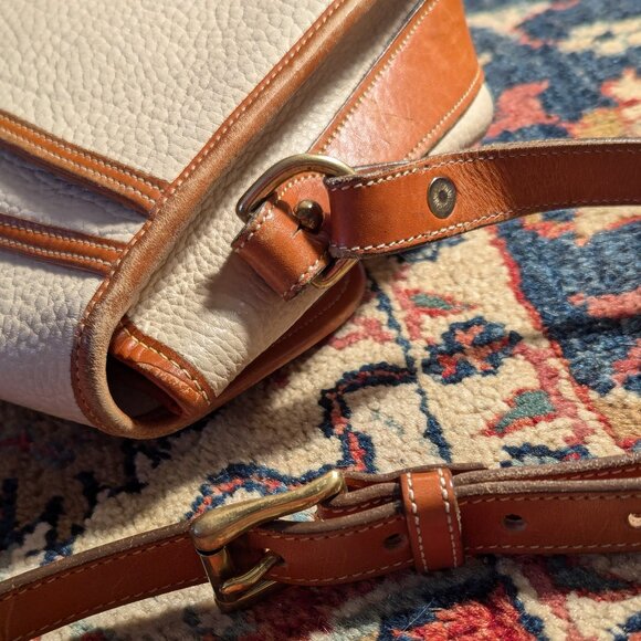 Dooney & Bourke Pebble Grain Crossbody bag, Bone & Caramel - Picture 5 of 15